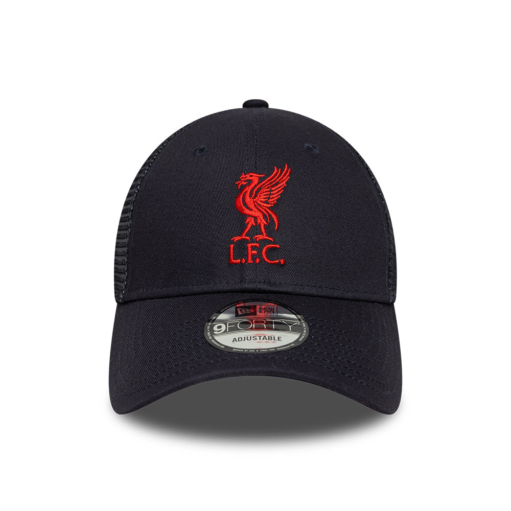 Casquette Trucker 9FORTY League Liverpool FC bleu marine-rouge NEW ERA