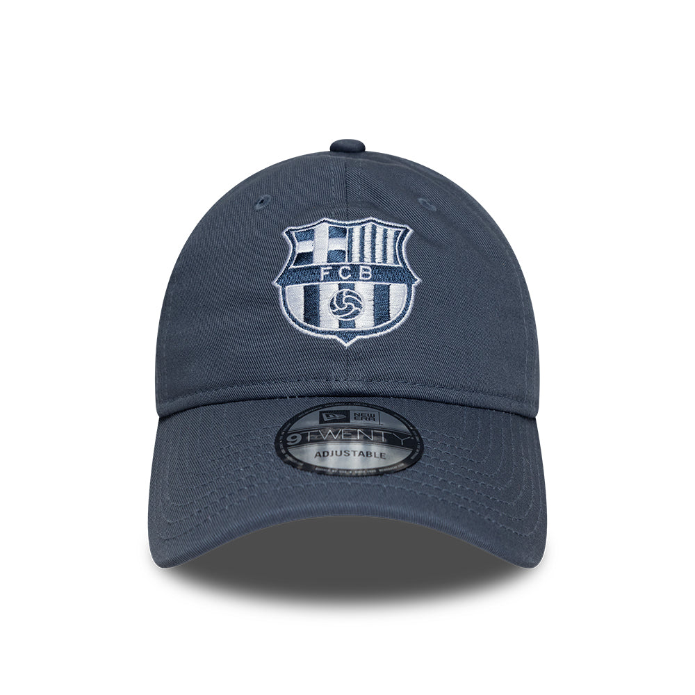 Casquette 9TWENTY Seasonal FC Barcelone bleu ardoise NEW ERA