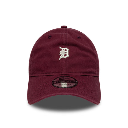 Casquette 9TWENTY MLB Mini Logo Detroit Tigers bordeaux-blanc NEW ERA