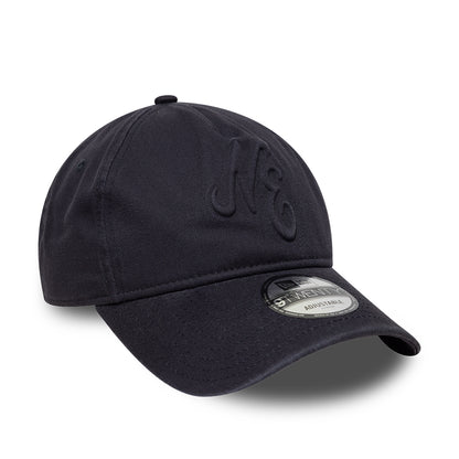 Casquette A-Frame 9TWENTY NE Embossed bleu marine sur bleu marine NEW ERA