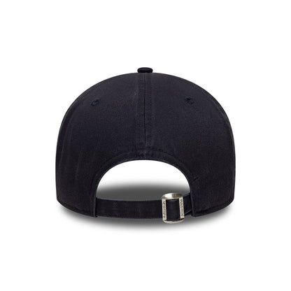 Casquette A-Frame 9TWENTY NE Embossed bleu marine sur bleu marine NEW ERA
