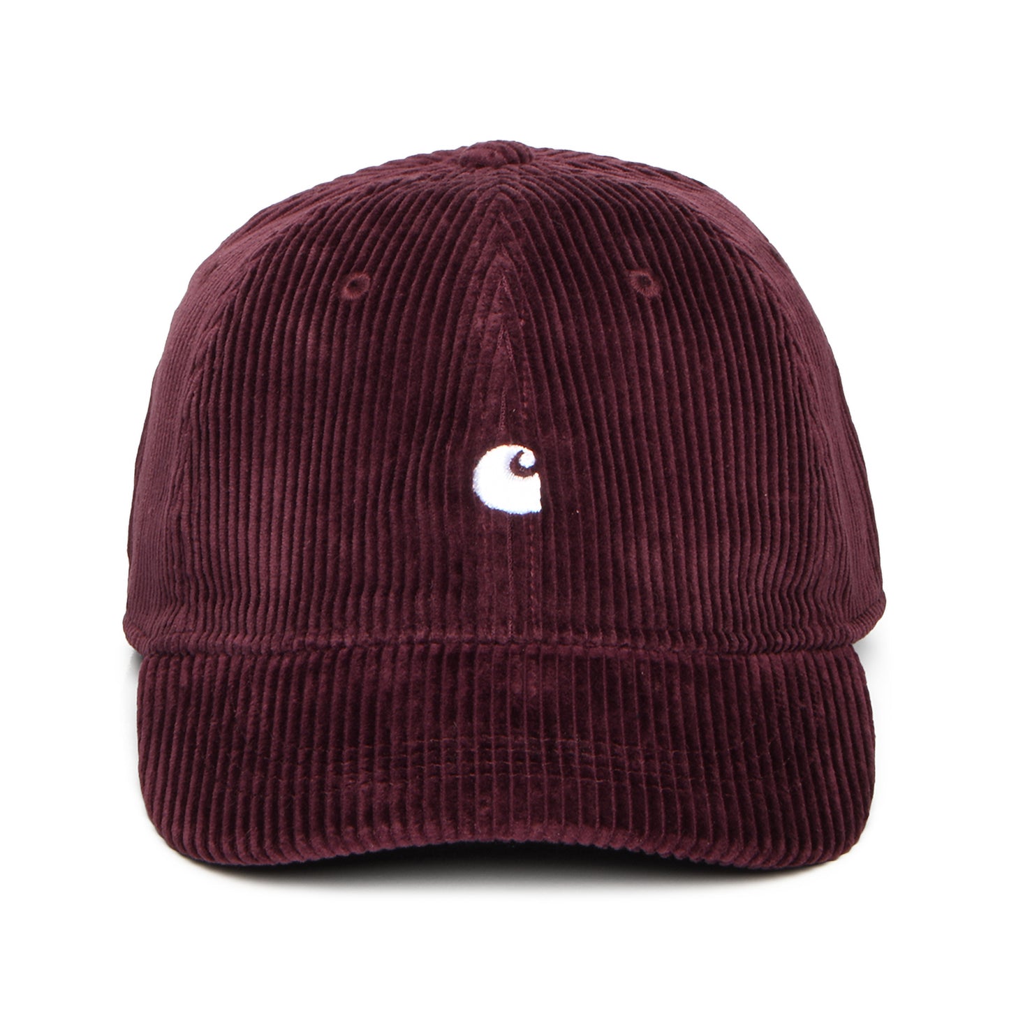 Casquette en Velours Côtelé Harlem vin-blanc CARHARTT WIP
