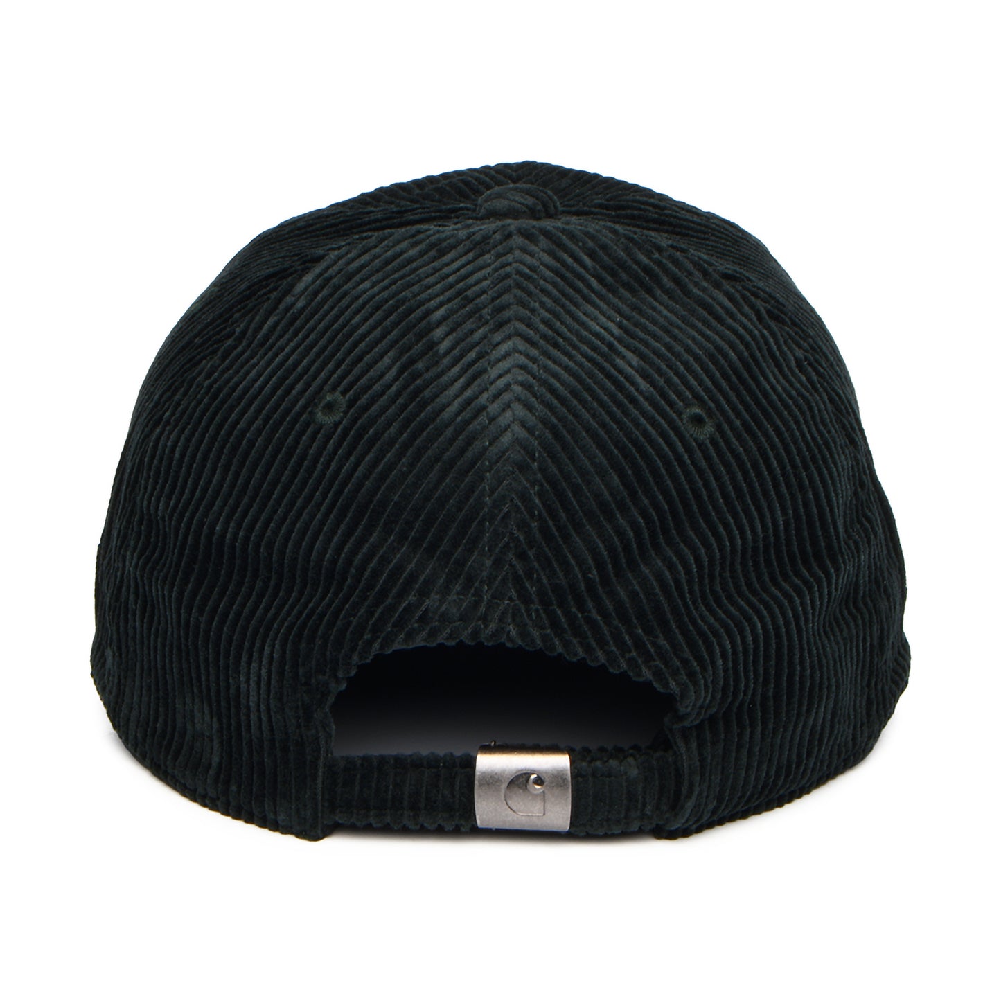 Casquette en Velours Côtelé Harlem forêt foncé-blanc CARHARTT WIP