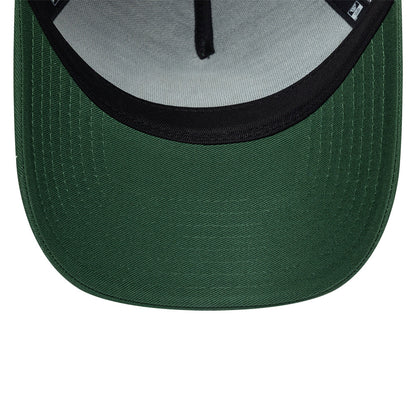Casquette Trucker Seasonal A-Frame Paris Saint-Germain FC vert foncé NEW ERA