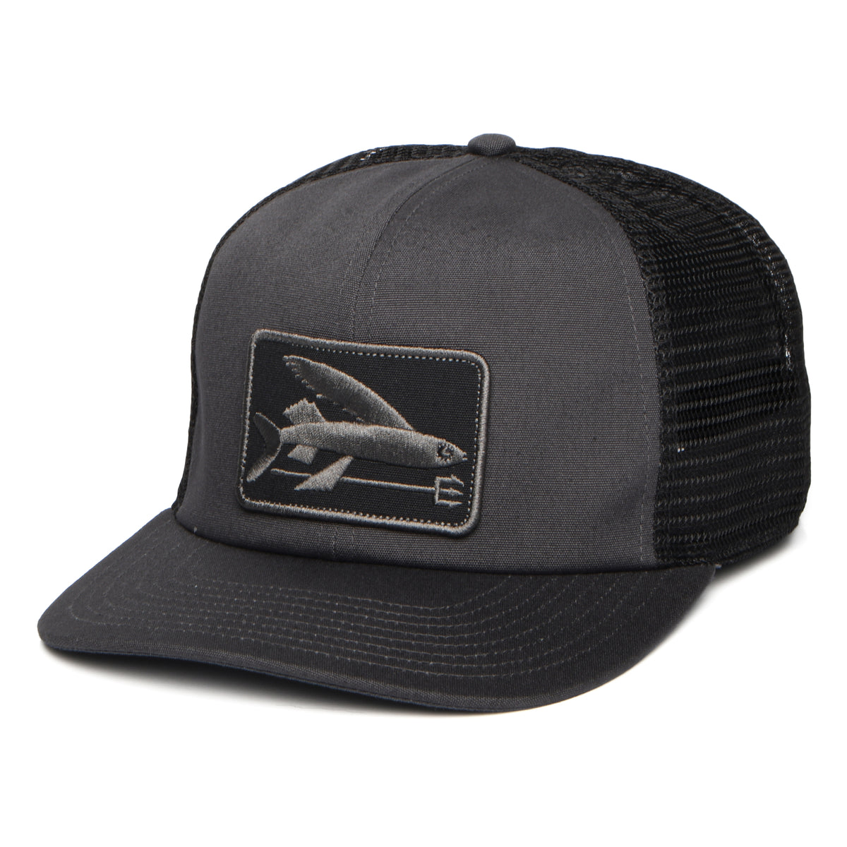 Casquette Trucker Non Structurée Flying Fish noir encre PATAGONIA