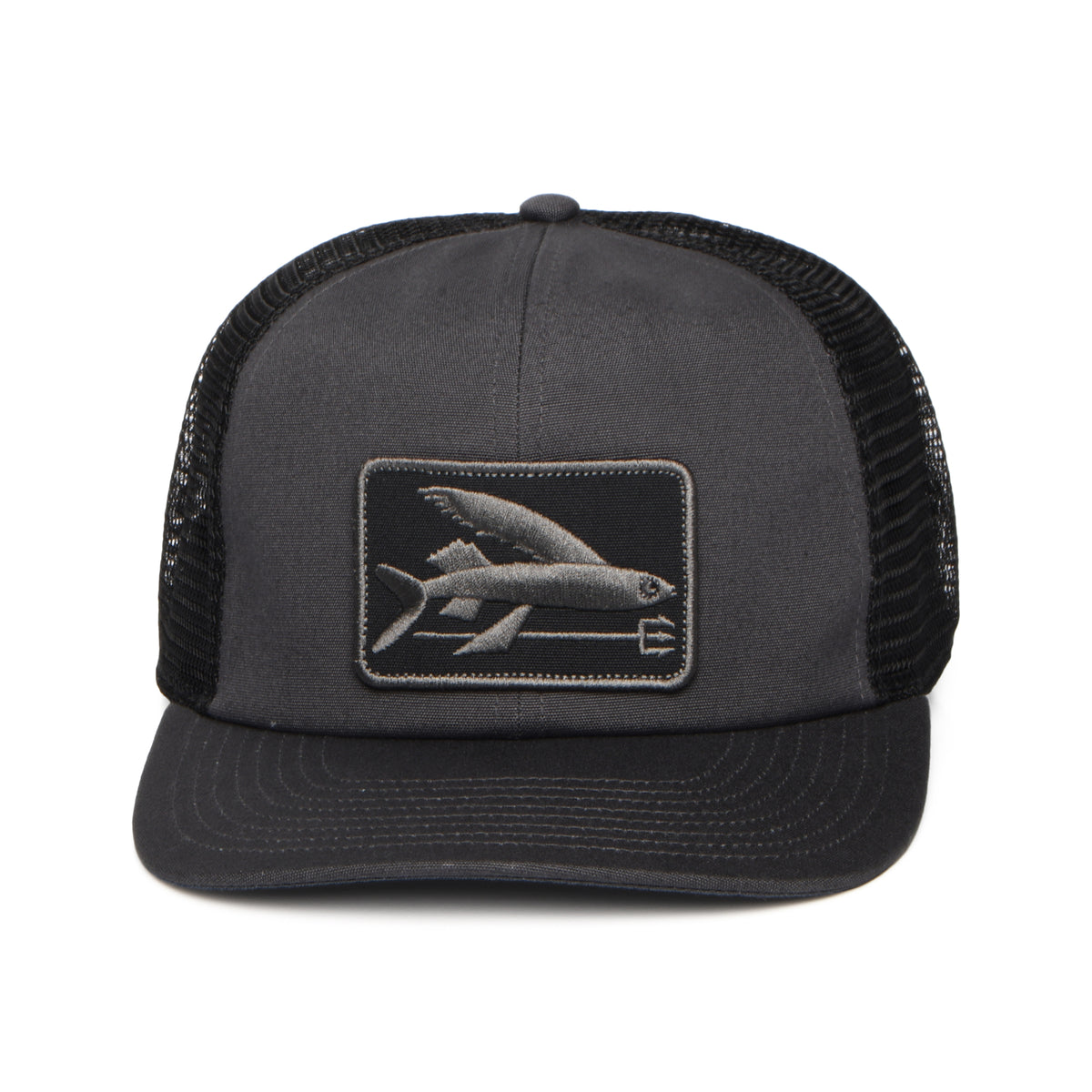Casquette Trucker Non Structurée Flying Fish noir encre PATAGONIA