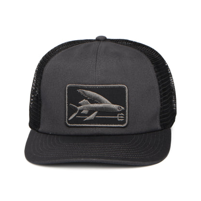Casquette Trucker Non Structurée Flying Fish noir encre PATAGONIA