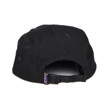 Casquette 5 Panel en Coton Bio P-6 Label Graphic Maclure noir-gris PATAGONIA