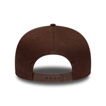 Casquette Snapback 9FIFTY New York Yankees MLB League Essential Original Fit chocolat-blanc NEW ERA