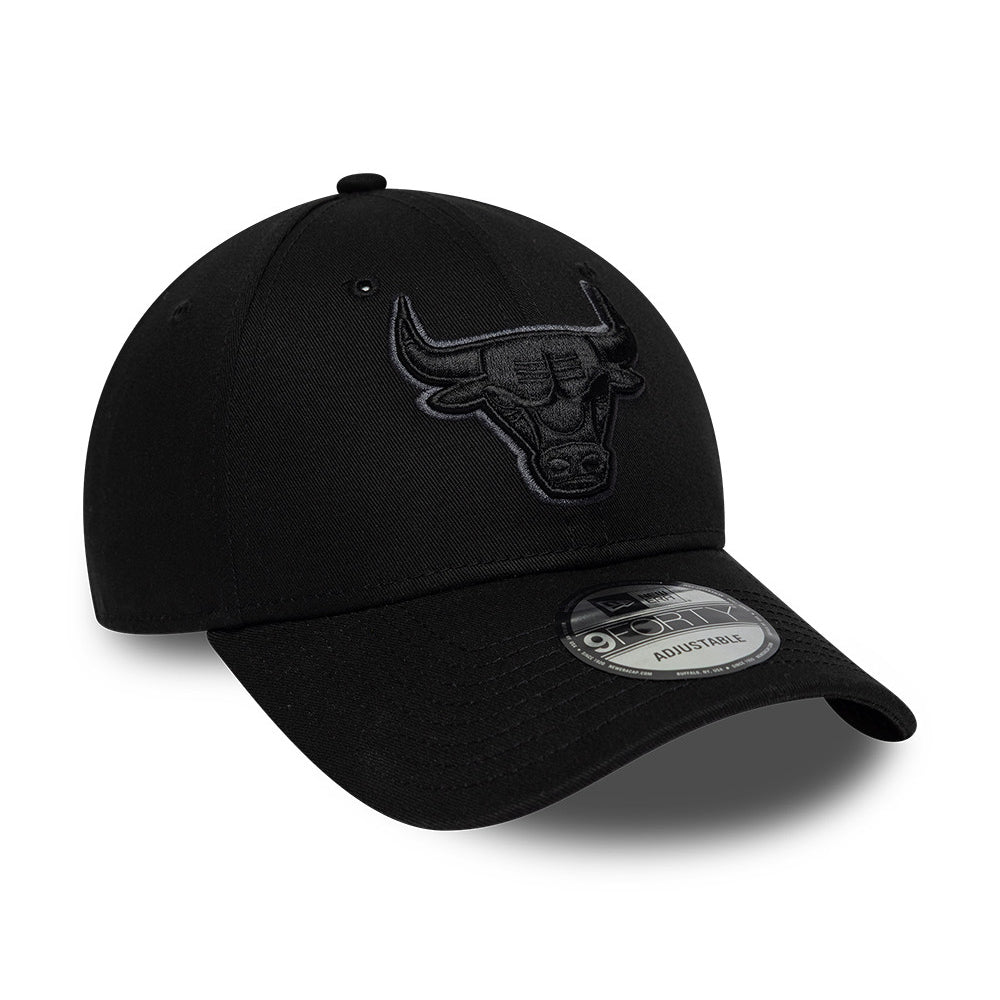 Casquette 9FORTY NBA Team Outline Chicago Bulls noir-gris foncé NEW ERA