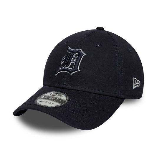 Casquette 9FORTY MLB Team Outline Detroit Tigers bleu marine-gris clair NEW ERA