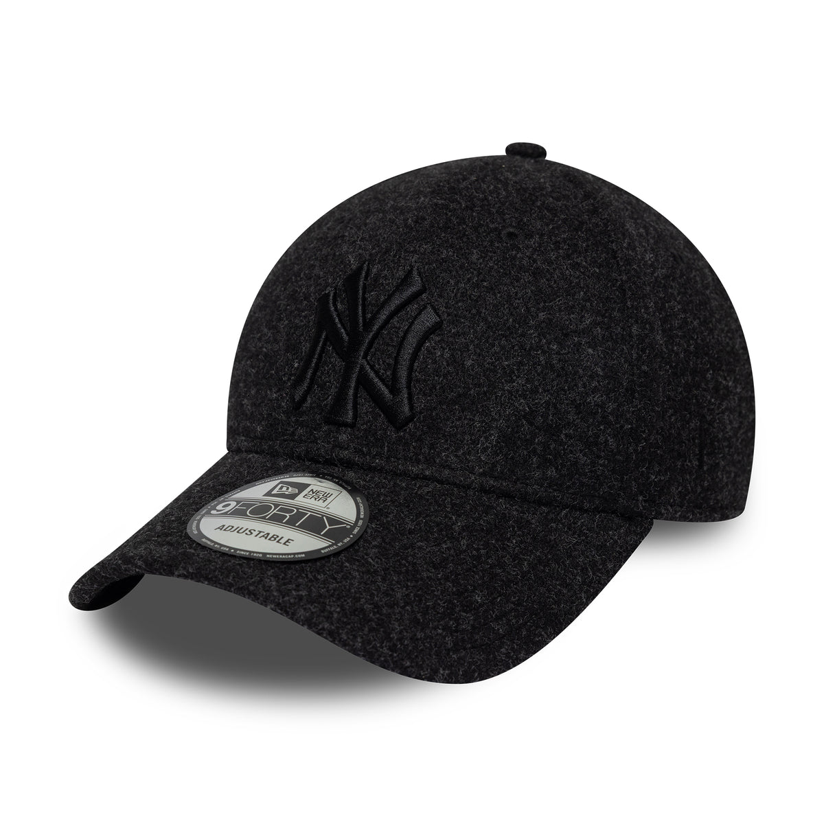 Casquette 9FORTY MLB Winter New York Yankees noir chiné NEW ERA