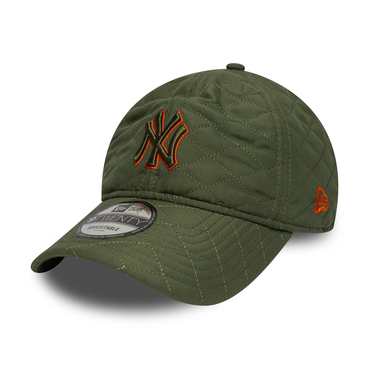 Casquette 9TWENTY MLB Padded Outline New York Yankees olive-orange NEW ERA
