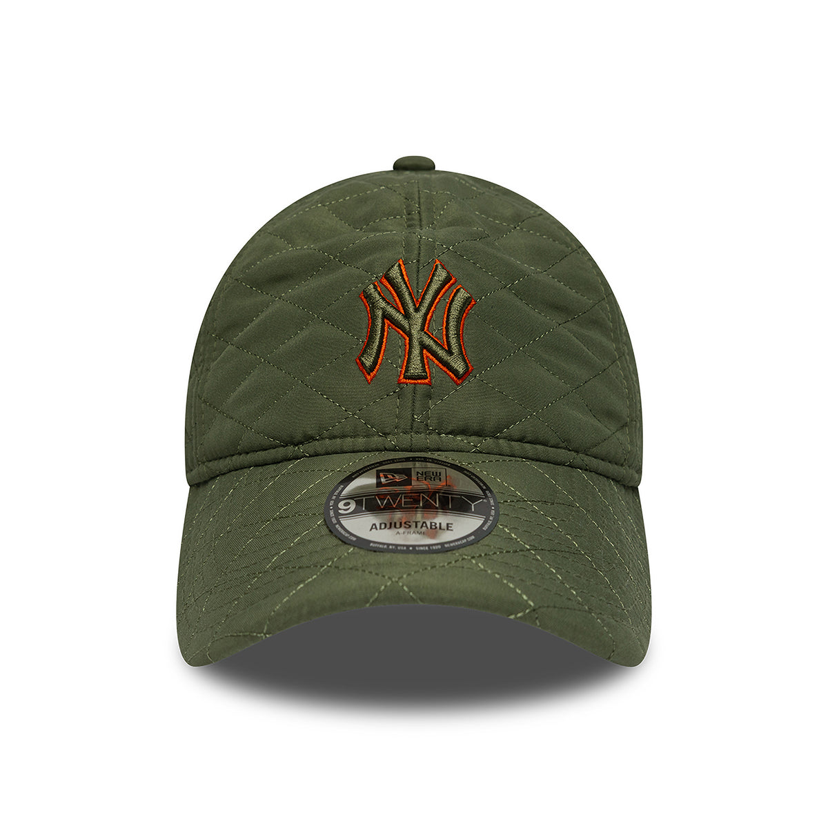 Casquette 9TWENTY MLB Padded Outline New York Yankees olive-orange NEW ERA