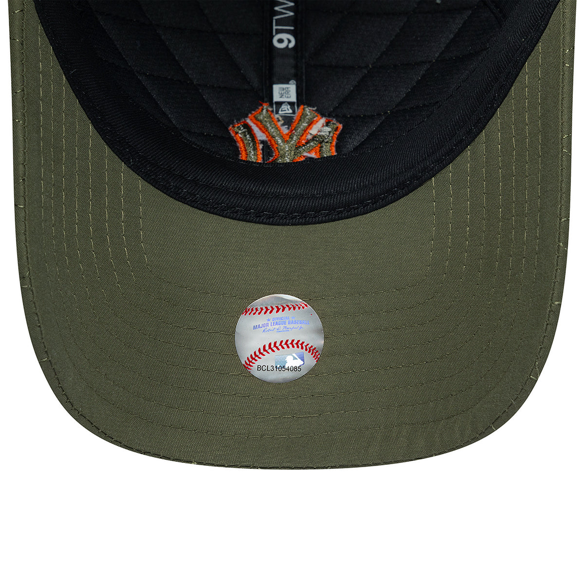 Casquette 9TWENTY MLB Padded Outline New York Yankees olive-orange NEW ERA