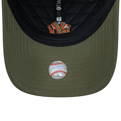 Casquette 9TWENTY MLB Padded Outline New York Yankees olive-orange NEW ERA