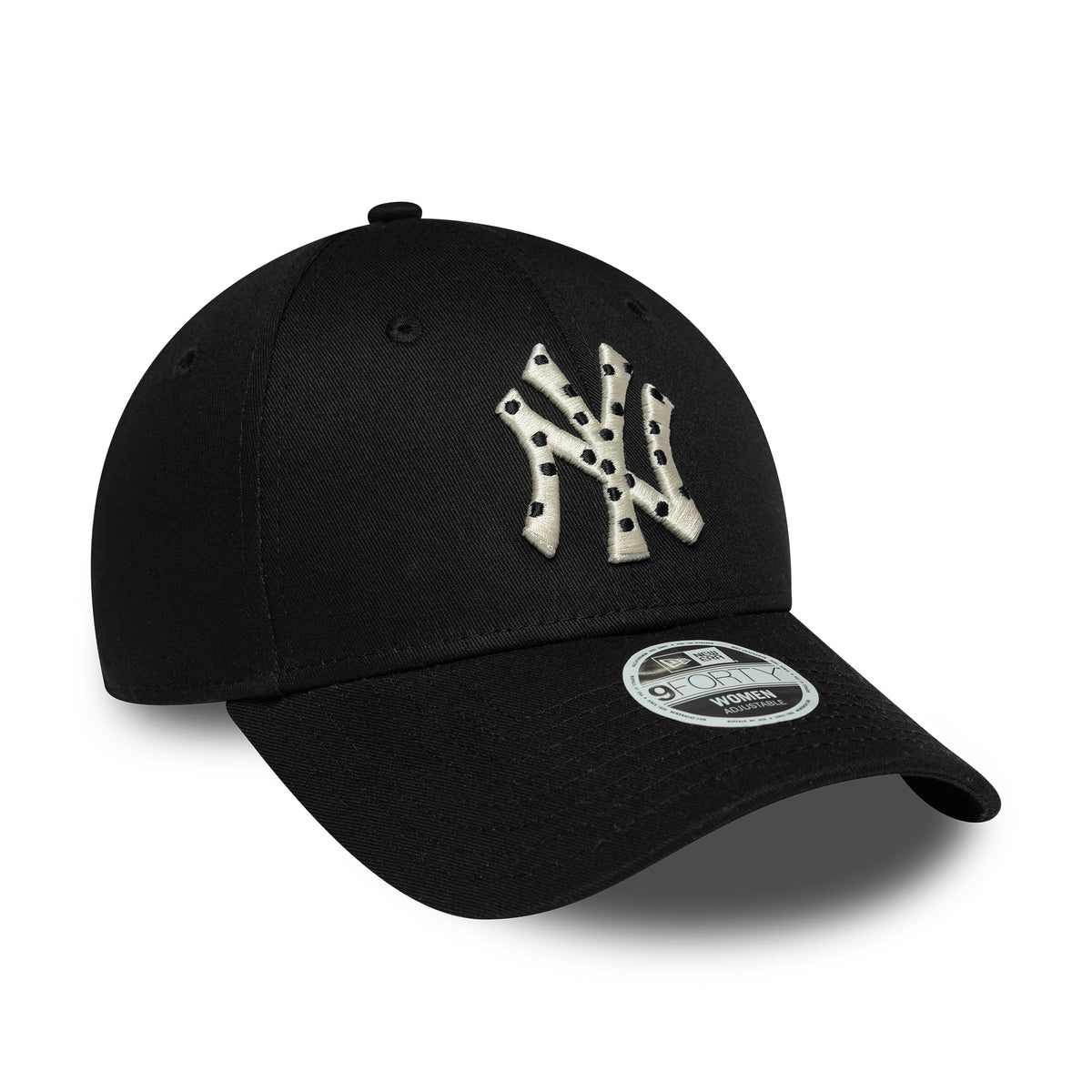 Casquette Femme 9FORTY MLB Polka Dot Infill New York Yankees noir-crème NEW ERA