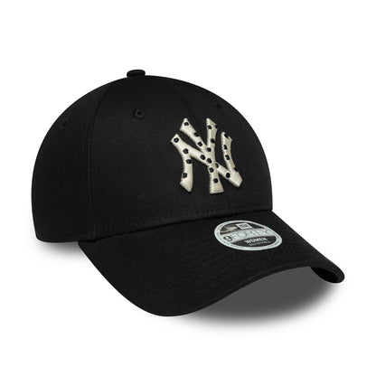Casquette Femme 9FORTY MLB Polka Dot Infill New York Yankees noir-crème NEW ERA