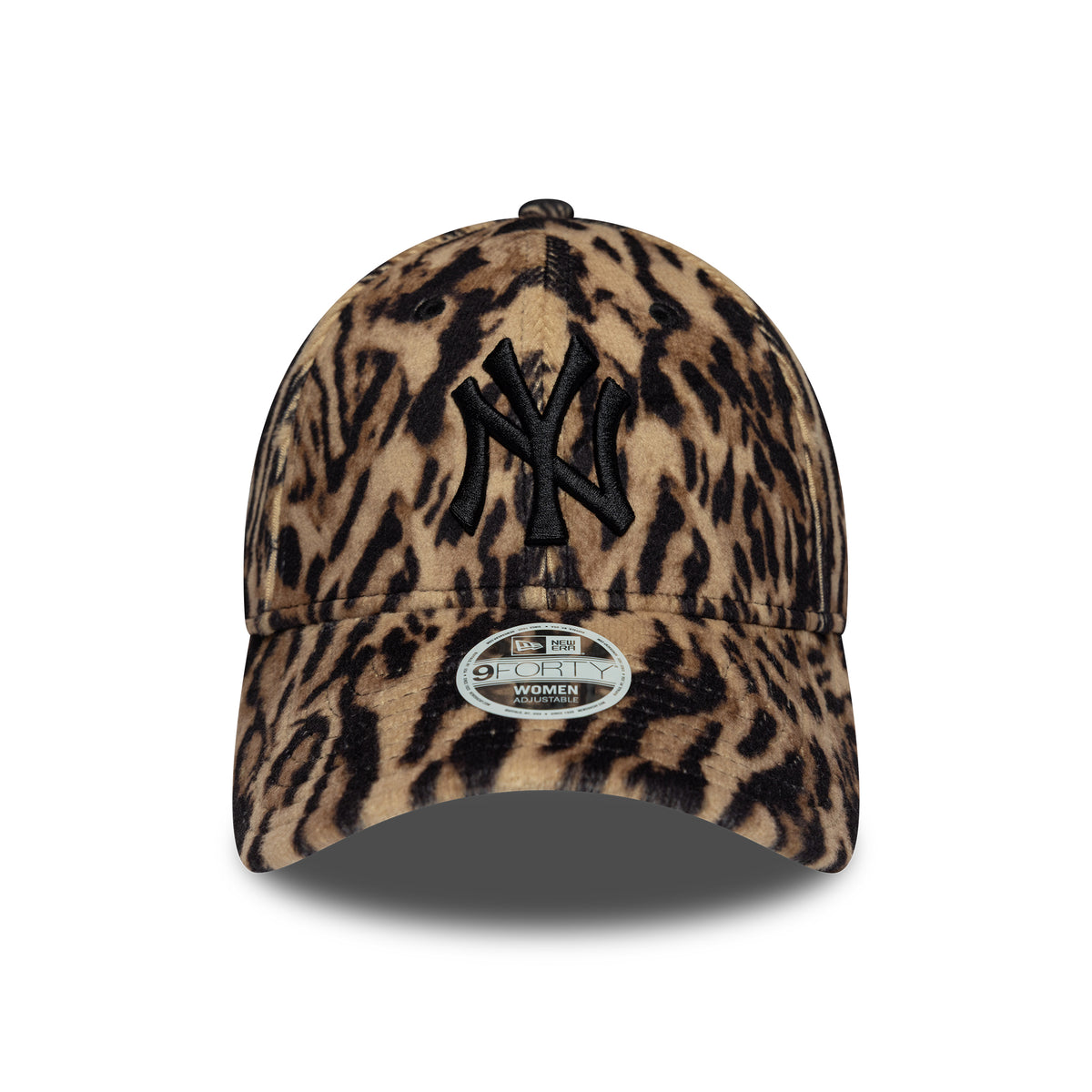 Casquette Femme 9FORTY MLB Ocelot Print New York Yankees marron-noir NEW ERA