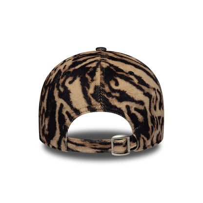 Casquette Femme 9FORTY MLB Ocelot Print New York Yankees marron-noir NEW ERA