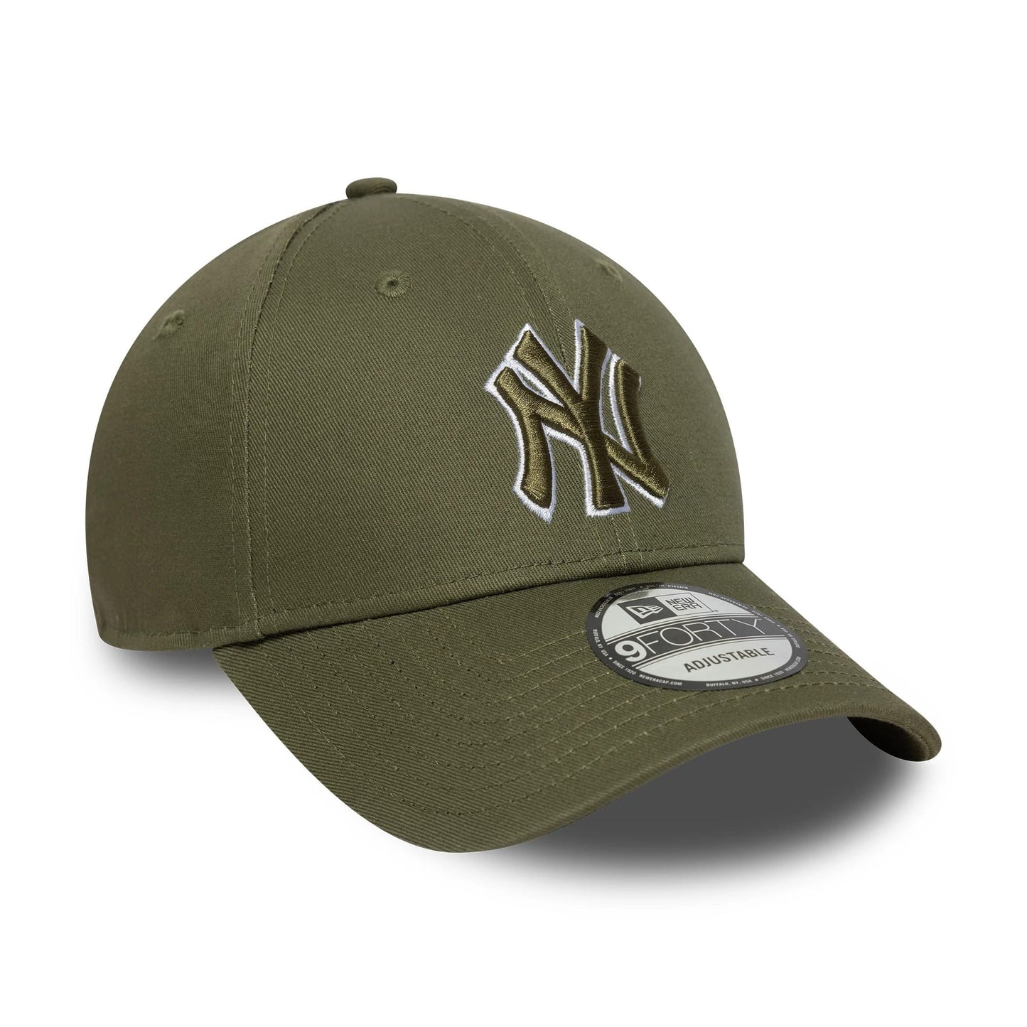 Casquette 9FORTY MLB Outline New York Yankees olive NEW ERA