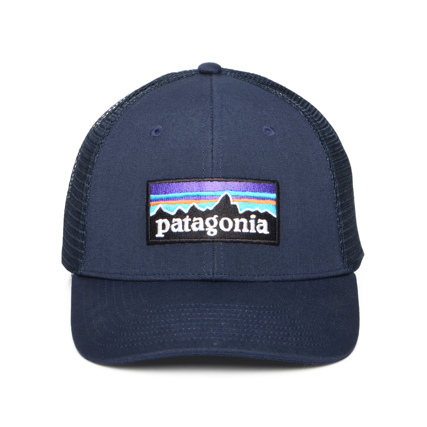 Casquette Trucker en Coton Bio LoPro P-6 Logo bleu marine PATAGONIA