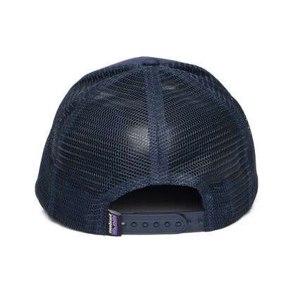 Casquette Trucker en Coton Bio LoPro P-6 Logo bleu marine PATAGONIA