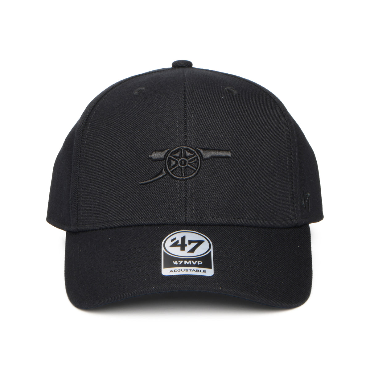 Casquette Snapback Gunners MVP Arsenal FC noir sur noir 47 BRAND