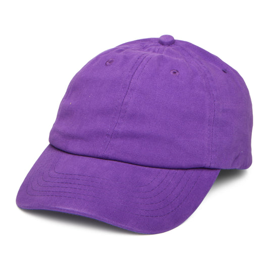 Casquette en Coton Délavé violet