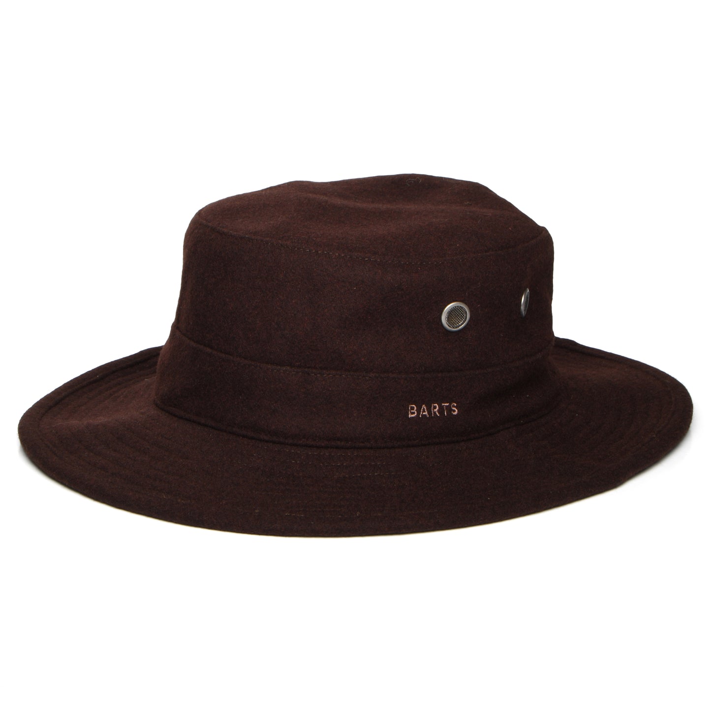 Chapeau Hiver en Laine Mélangée Deirmid marron foncé BARTS