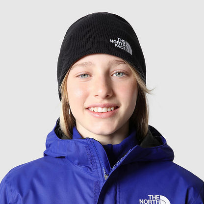 Bonnet Enfant Recyclé Bones noir THE NORTH FACE