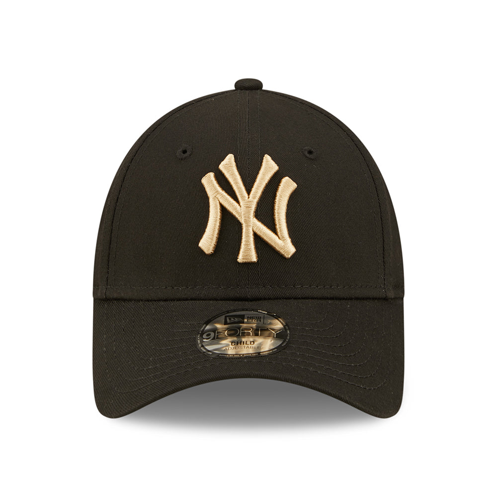 Casquette Enfant 9FORTY MLB League Essential New York Yankees noir-avoine NEW ERA