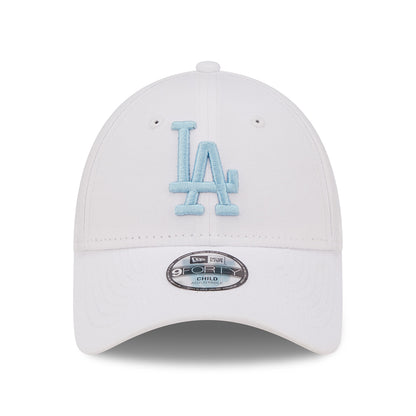 Casquette Enfant 9FORTY MLB League Essential L.A. Dodgers blanc-bleu clair NEW ERA