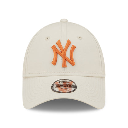Casquette Enfant 9FORTY MLB League Essential New York Yankees pierre-ocre NEW ERA
