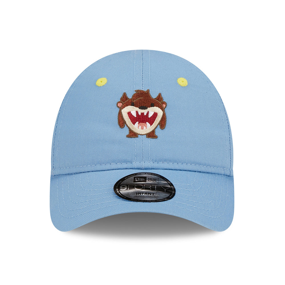 Casquette Bébé 9FORTY Chibi Looney Tunes Taz bleu ciel NEW ERA