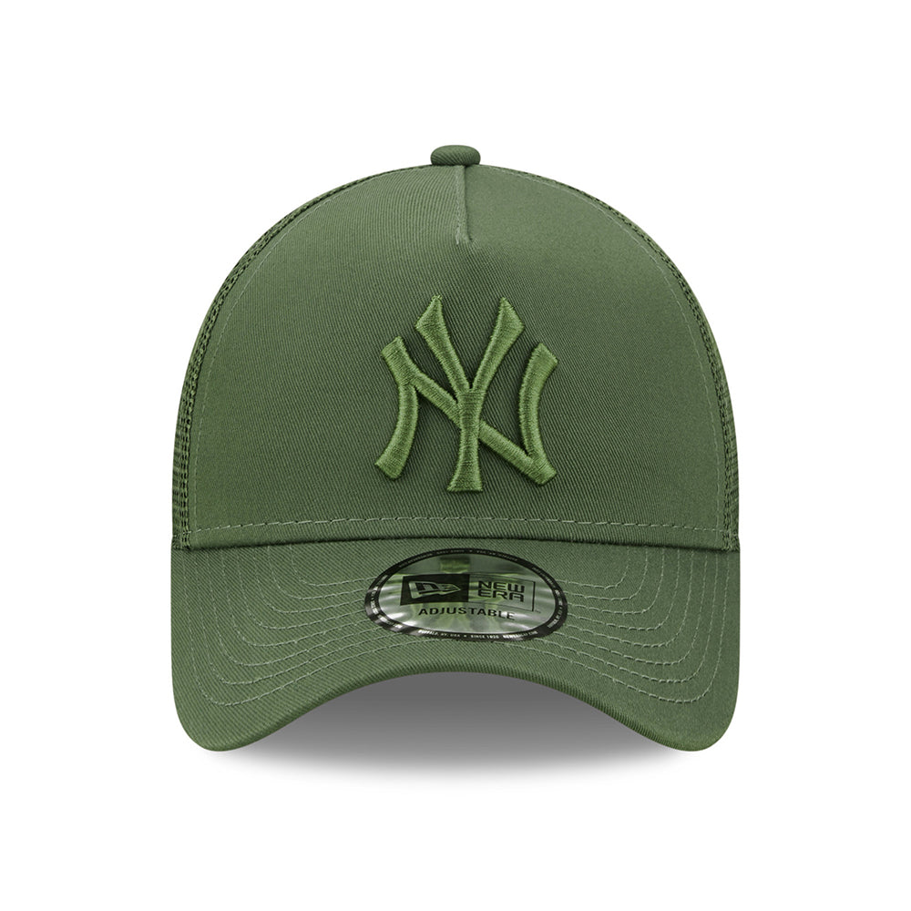 Casquette Trucker Enfant MLB Tonal Mesh A-Frame New York Yankees olive NEW ERA