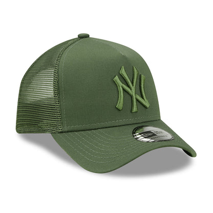 Casquette Trucker Enfant MLB Tonal Mesh A-Frame New York Yankees olive NEW ERA
