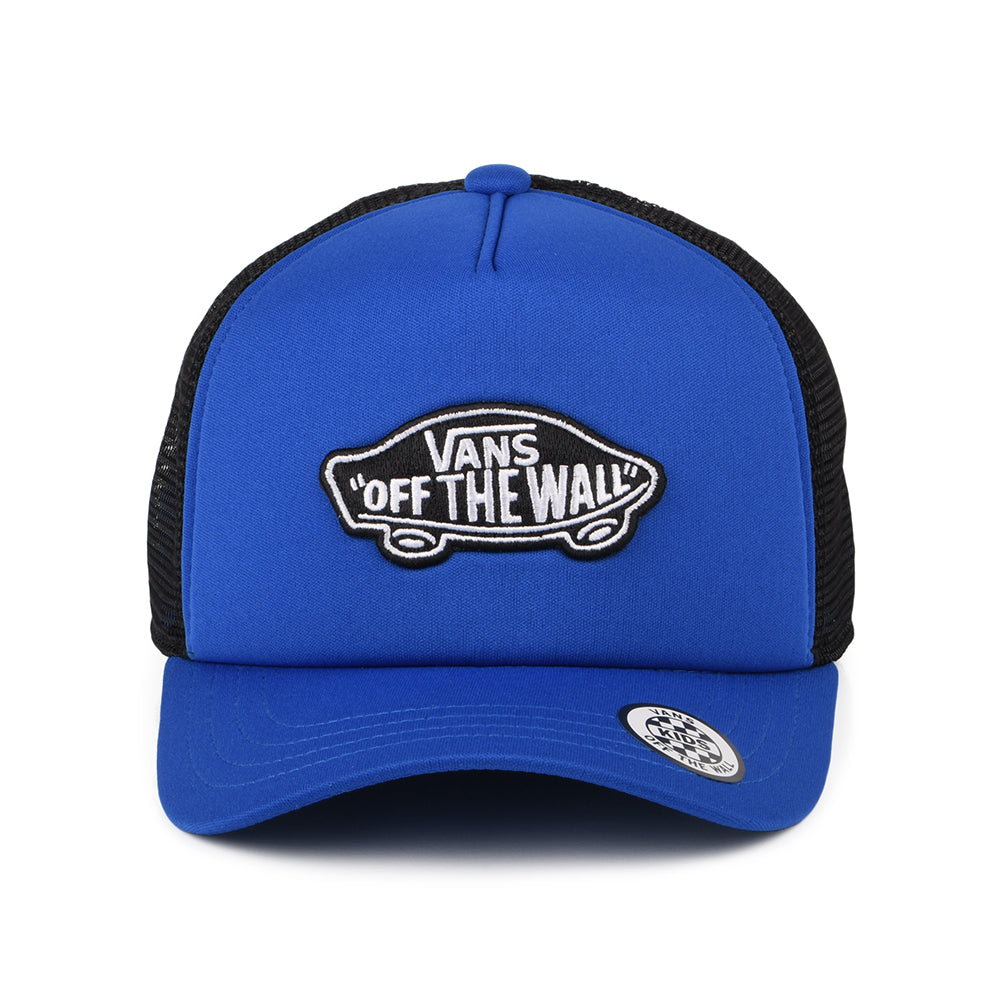 Casquette Trucker Enfant à Visière Incurvée Classic Patch bleu roi VANS