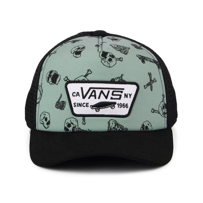Casquette Trucker Enfant Full Patch menthe VANS