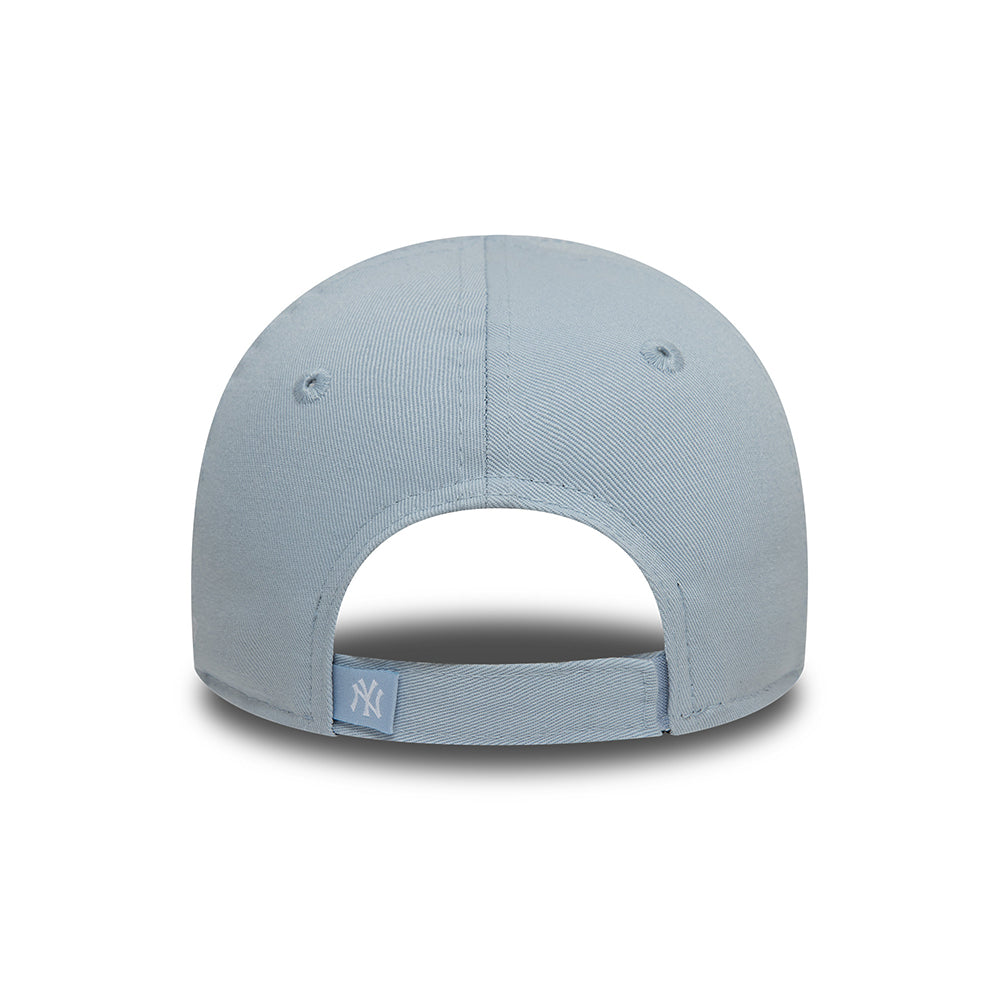 Casquette Enfant 9FORTY MLB Icon New York Yankees bleu clair-blanc NEW ERA