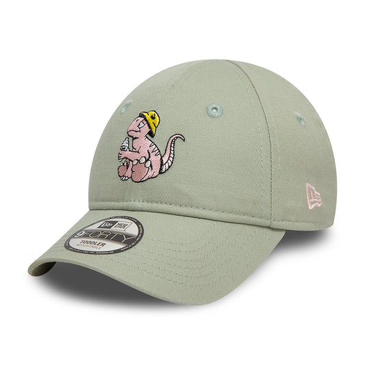 Casquette Enfant 9FORTY Dinosaure sauge-rose NEW ERA