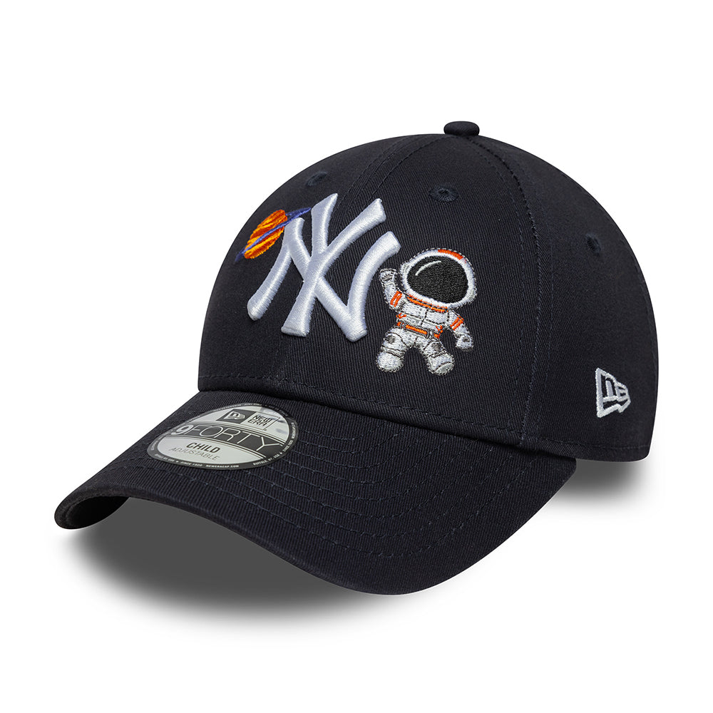 Casquette Enfant 9FORTY New York Yankees MLB Space Icon bleu marine NEW ERA