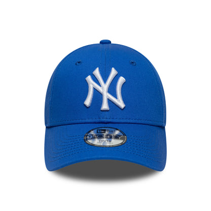 Casquette Enfant 9FORTY MLB League Essential New York Yankees bleu profond-blanc NEW ERA