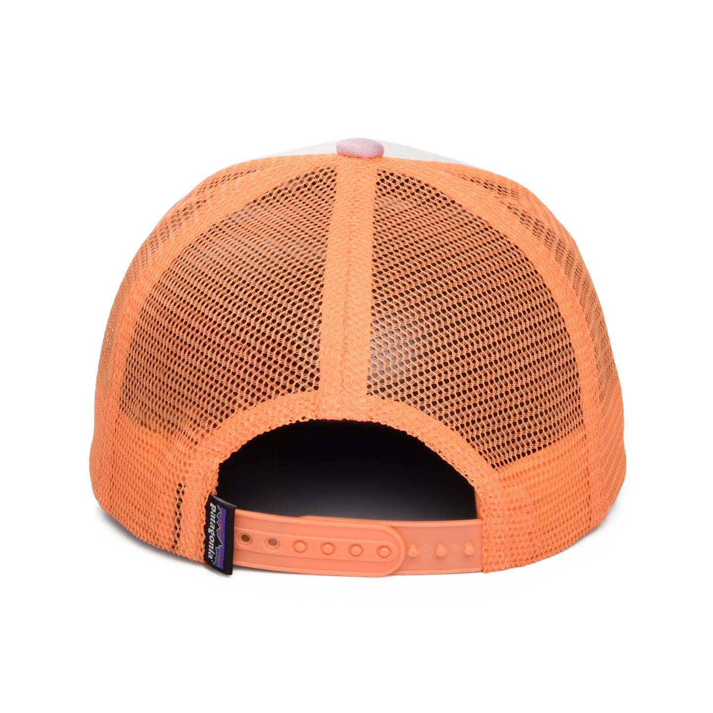 Casquette Trucker Enfant en Coton Bio Friends Lei blanc-violette-pêche PATAGONIA
