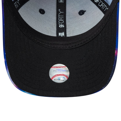 Casquette Enfant 9FORTY MLB Galaxy AOP New York Yankees violet-noir NEW ERA