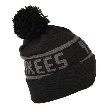 Bonnet à Pompon MLB Tonal Jake Cuff New York Yankees noir NEW ERA