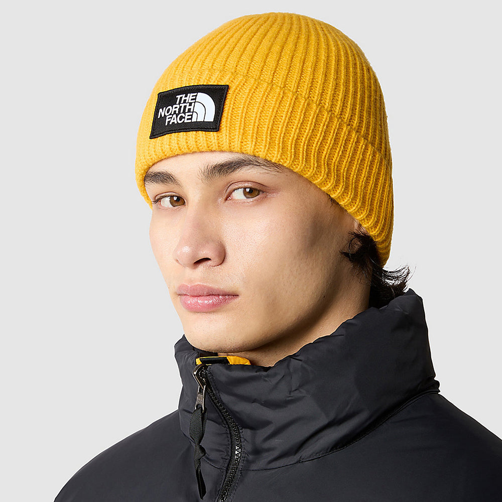 Bonnet Marin à Revers TNF Logo Box pissenlit THE NORTH FACE