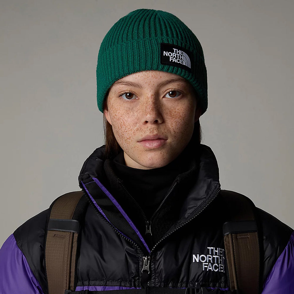 Bonnet Marin à Revers TNF Logo Box sempervirent THE NORTH FACE