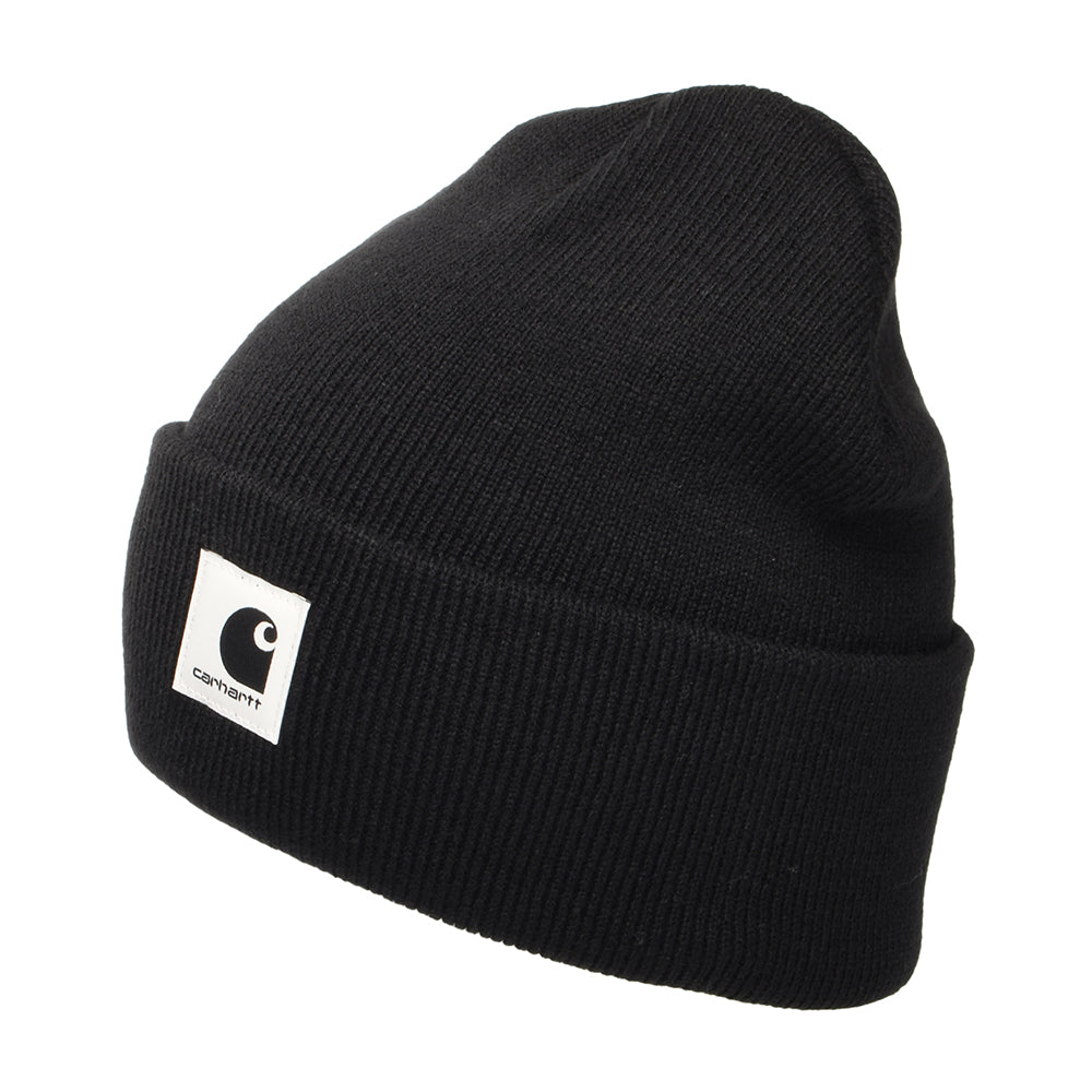 Bonnet à Revers Ashley noir CARHARTT WIP