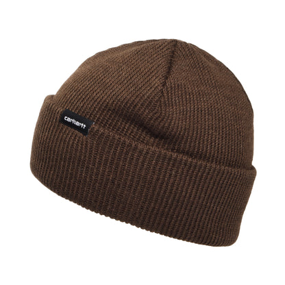 Bonnet Recyclé à Revers Gordan tabac CARHARTT WIP